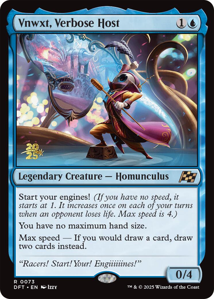 Vnwxt, Verbose Host [Aetherdrift Prerelease Promos] | Gaming Infinity