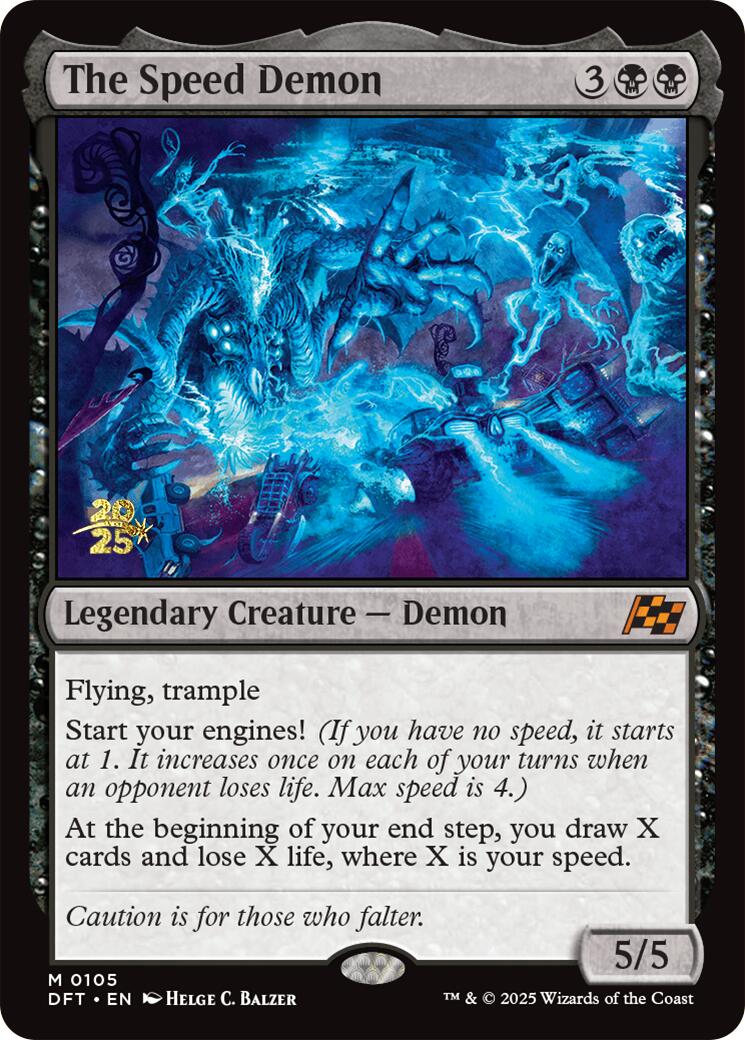 The Speed Demon [Aetherdrift Prerelease Promos] | Gaming Infinity