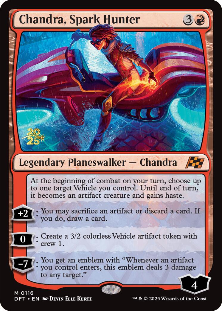 Chandra, Spark Hunter [Aetherdrift Prerelease Promos] | Gaming Infinity