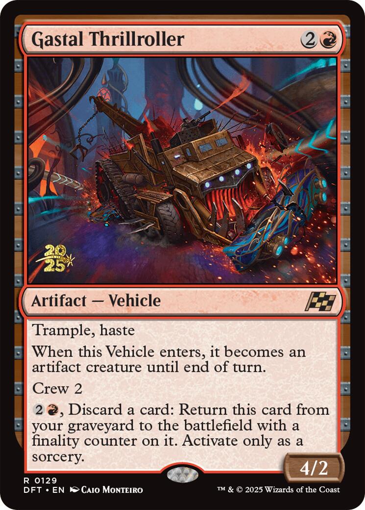 Gastal Thrillroller [Aetherdrift Prerelease Promos] | Gaming Infinity