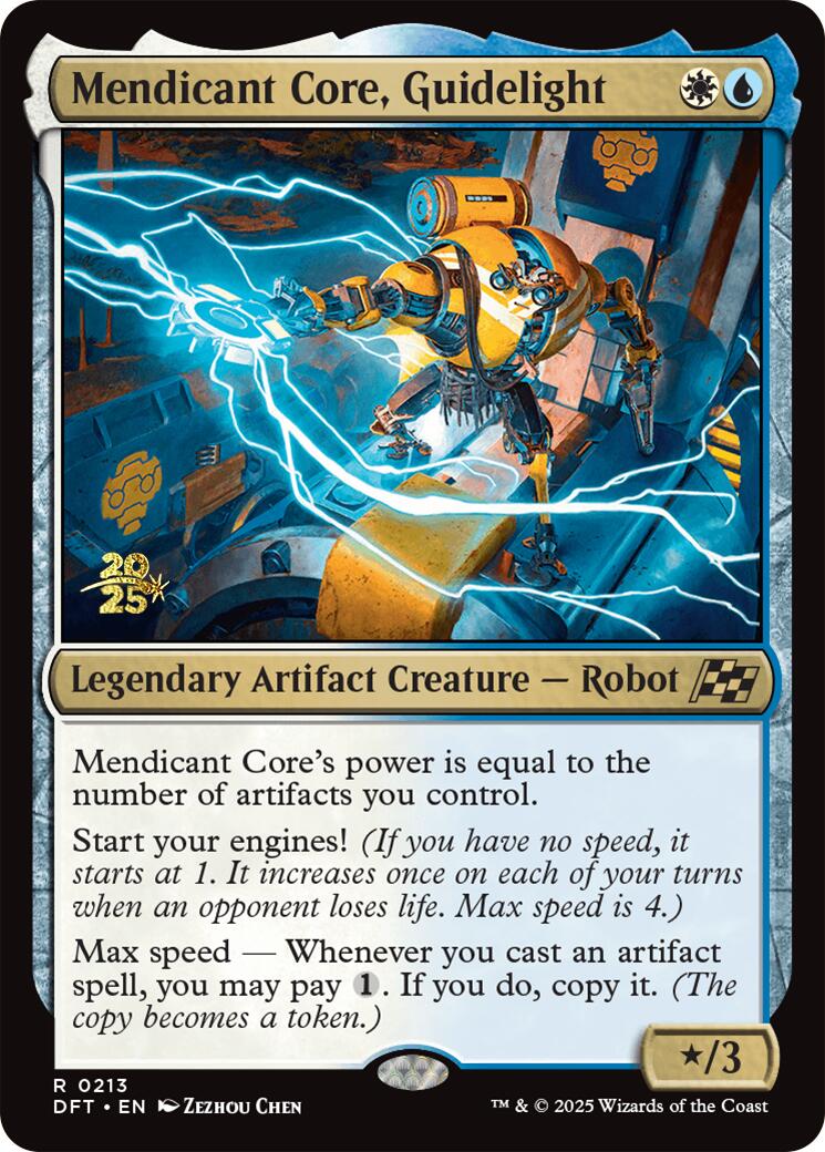 Mendicant Core, Guidelight [Aetherdrift Prerelease Promos] | Gaming Infinity