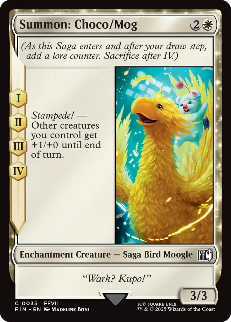 Summon: Choco/Mog [FINAL FANTASY] | Gaming Infinity