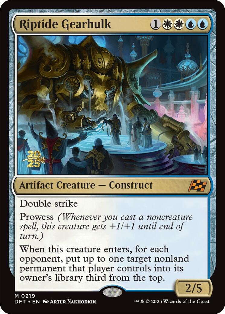 Riptide Gearhulk [Aetherdrift Prerelease Promos] | Gaming Infinity