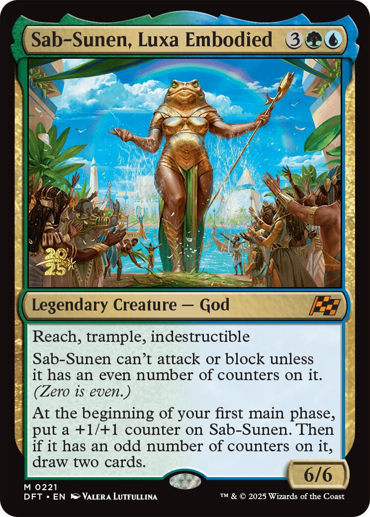 Sab-Sunen, Luxa Embodied [Aetherdrift Prerelease Promos] | Gaming Infinity