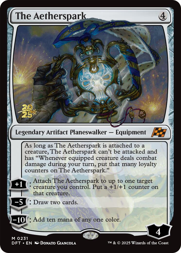 The Aetherspark [Aetherdrift Prerelease Promos] | Gaming Infinity