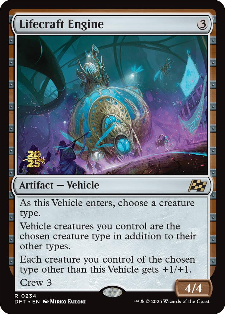 Lifecraft Engine [Aetherdrift Prerelease Promos] | Gaming Infinity