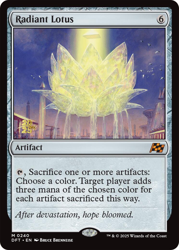 Radiant Lotus [Aetherdrift Prerelease Promos] | Gaming Infinity
