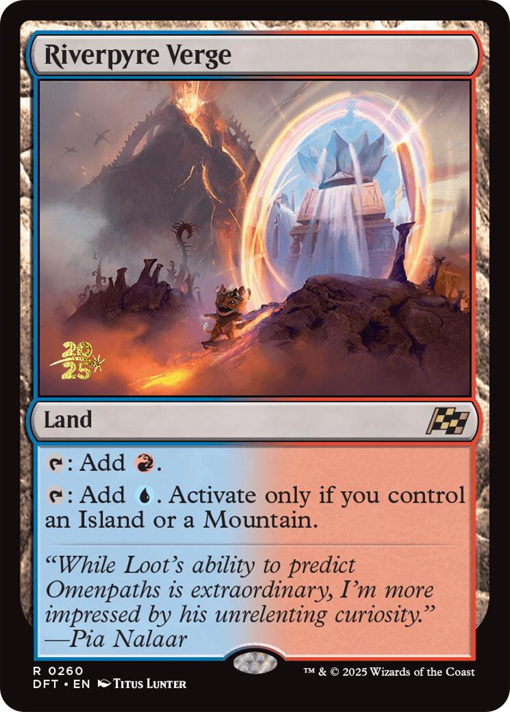 Riverpyre Verge [Aetherdrift Prerelease Promos] | Gaming Infinity