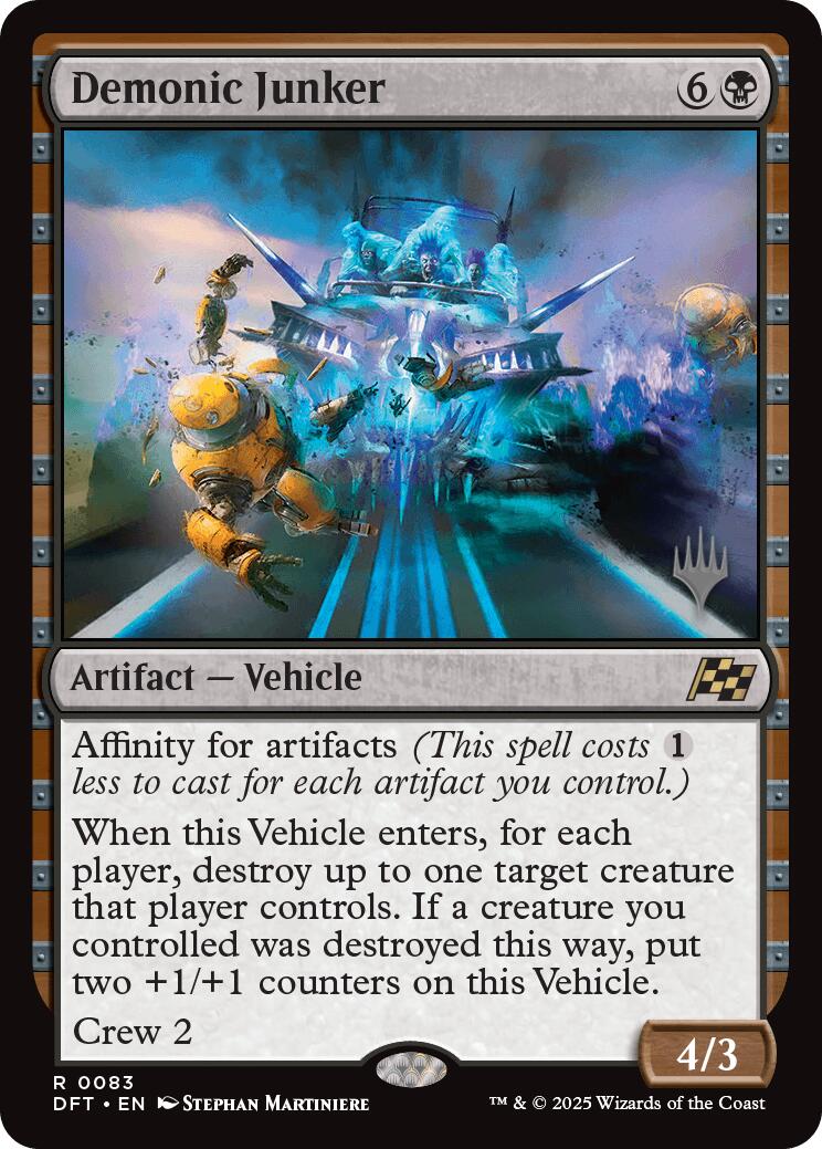 Demonic Junker [Aetherdrift Promos] | Gaming Infinity