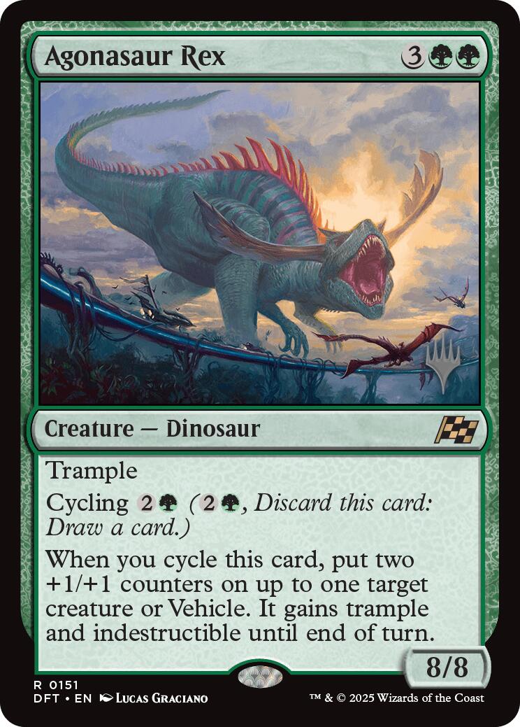 Agonasaur Rex [Aetherdrift Promos] | Gaming Infinity