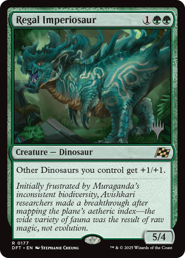 Regal Imperiosaur [Aetherdrift Promos] | Gaming Infinity