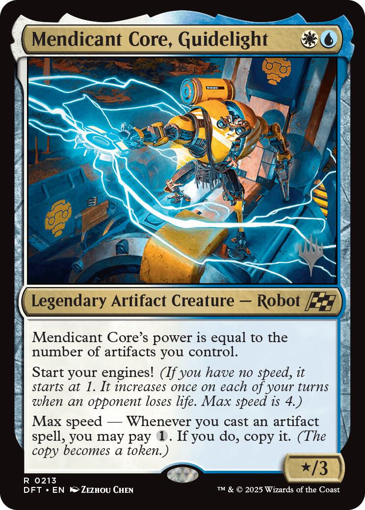 Mendicant Core, Guidelight (Promo Pack) [Aetherdrift Promos] | Gaming Infinity