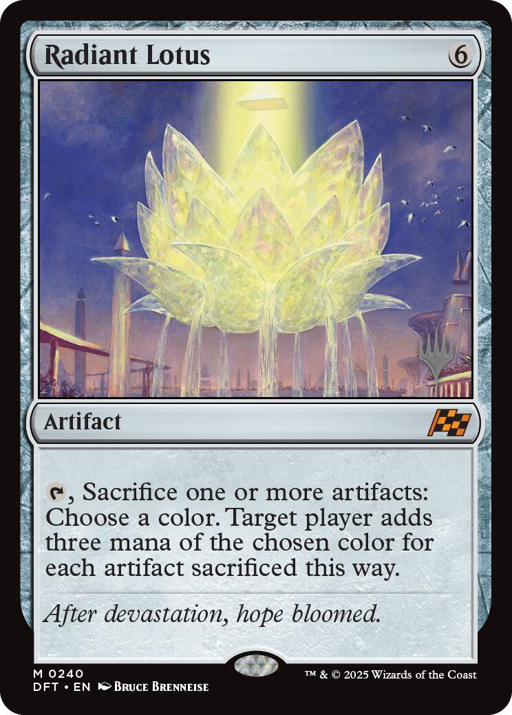 Radiant Lotus [Aetherdrift Promos] | Gaming Infinity