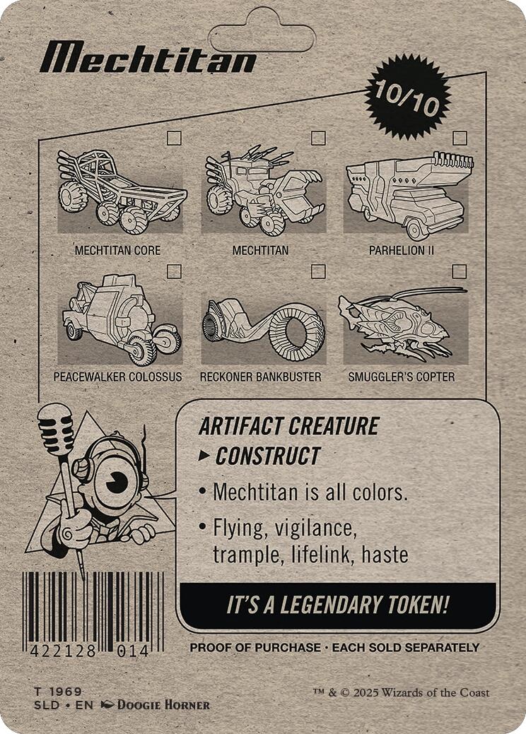 Mechtitan Token [Secret Lair Drop Series] | Gaming Infinity