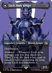 Cecil, Dark Knight // Cecil, Redeemed Paladin (Borderless) [FINAL FANTASY] | Gaming Infinity