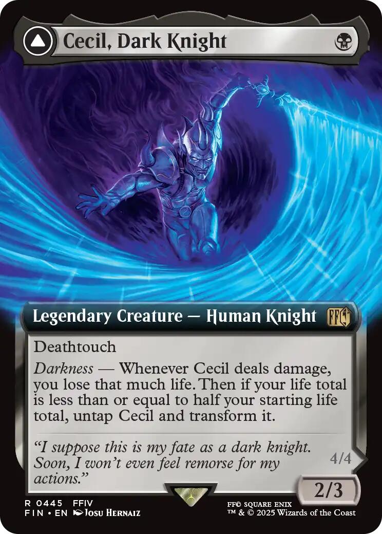Cecil, Dark Knight // Cecil, Redeemed Paladin (Extended Art) [FINAL FANTASY] | Gaming Infinity