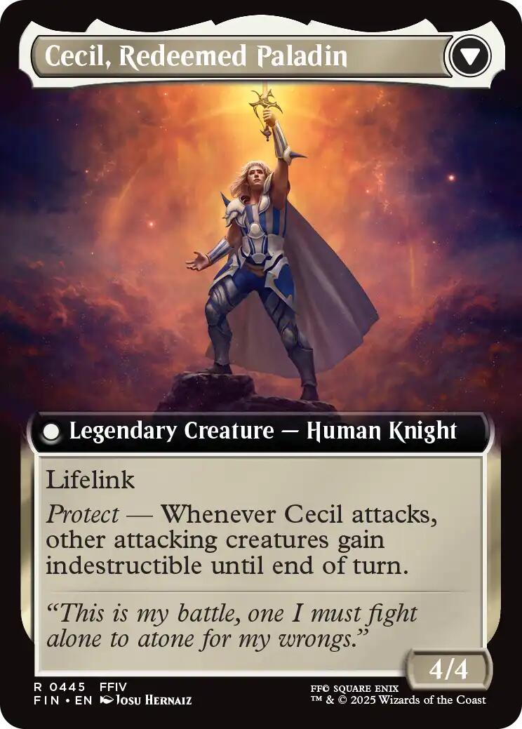 Cecil, Dark Knight // Cecil, Redeemed Paladin (Extended Art) [FINAL FANTASY] | Gaming Infinity