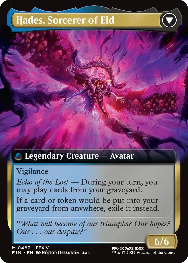 Emet-Selch, Unsundered // Hades, Sorcerer of Eld (Extended Art) [FINAL FANTASY] | Gaming Infinity