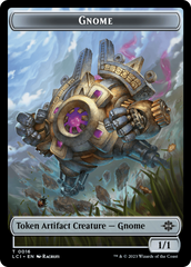 Gnome // Golem Double-Sided Token [The Lost Caverns of Ixalan Tokens] | Gaming Infinity