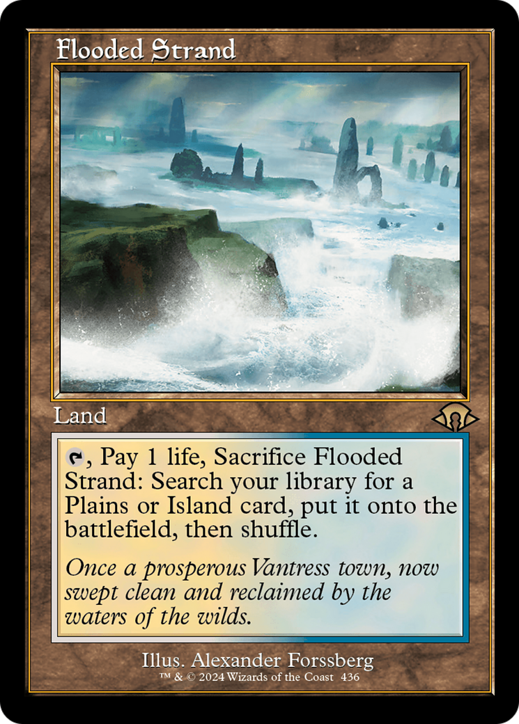 Flooded Strand (Retro) [Modern Horizons 3] | Gaming Infinity