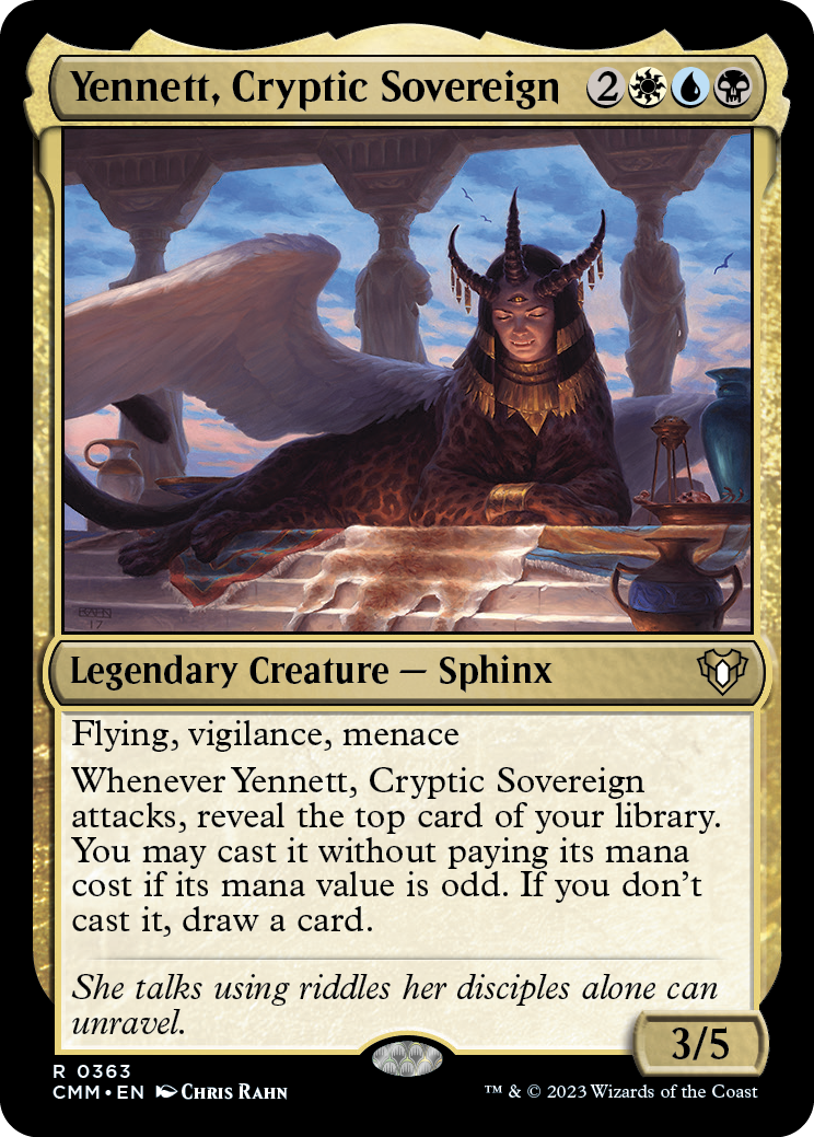 Yennett, Cryptic Sovereign [Commander Masters] | Gaming Infinity