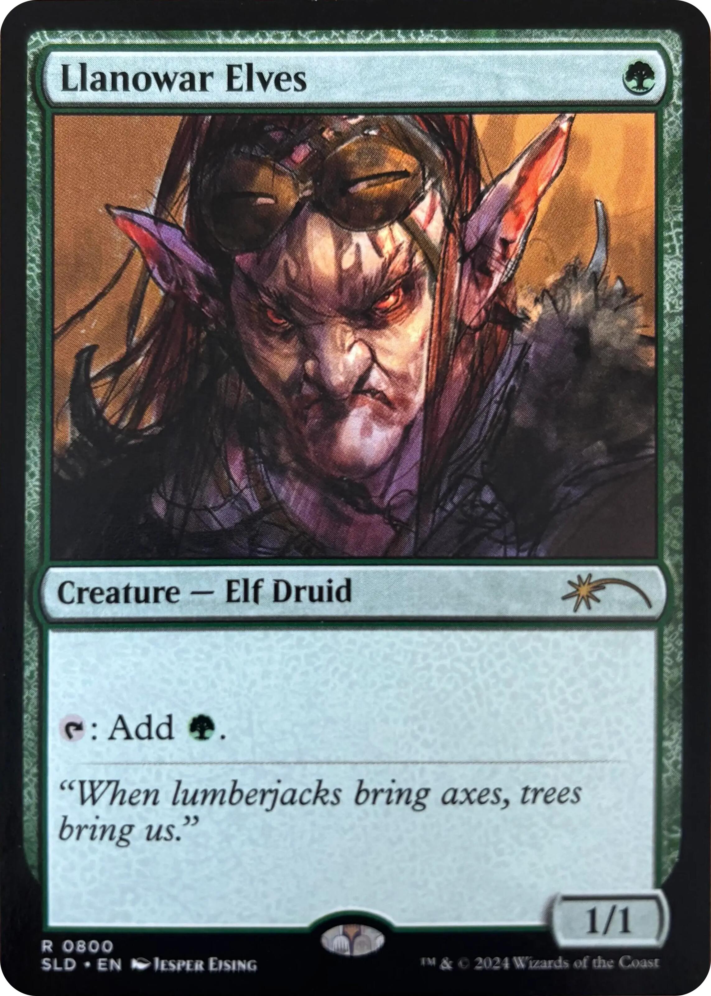 Llanowar Elves (0800) [Secret Lair Drop Series] | Gaming Infinity