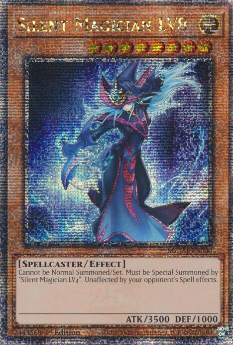 Silent Magician LV8 [MZTM-EN000] Quarter Century Secret Rare | Gaming Infinity