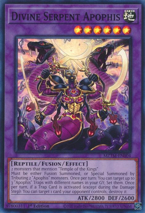 Divine Serpent Apophis [MZTM-EN004] Super Rare | Gaming Infinity