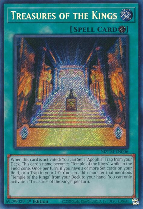 Treasures of the Kings [MZTM-EN006] Secret Rare | Gaming Infinity