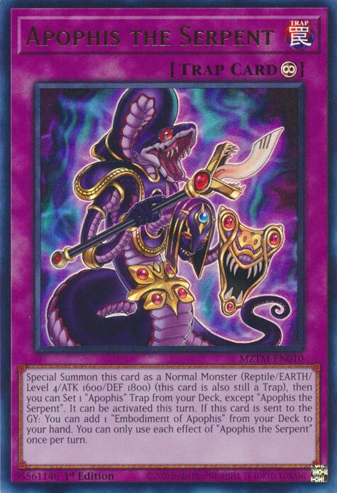 Apophis the Serpent [MZTM-EN010] Ultra Rare | Gaming Infinity