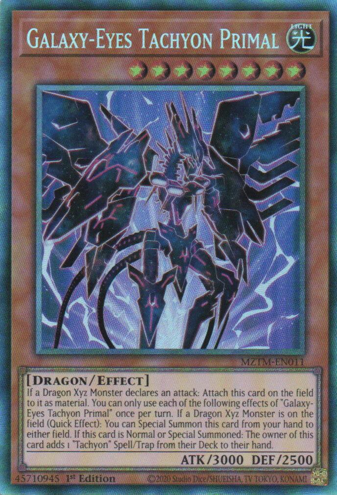 Galaxy-Eyes Tachyon Primal (Collector's Rare) [MZTM-EN011] Collector's Rare | Gaming Infinity
