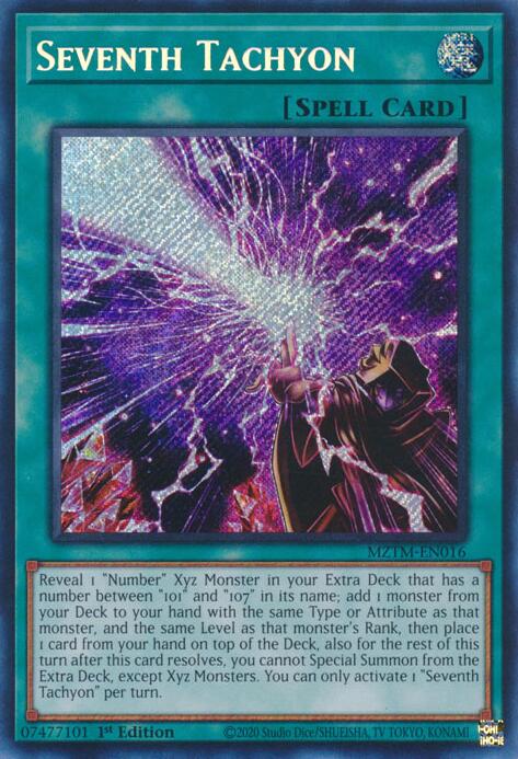 Seventh Tachyon [MZTM-EN016] Secret Rare | Gaming Infinity