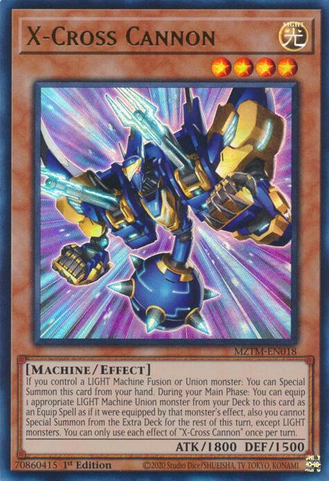 X-Cross Cannon [MZTM-EN018] Ultra Rare | Gaming Infinity