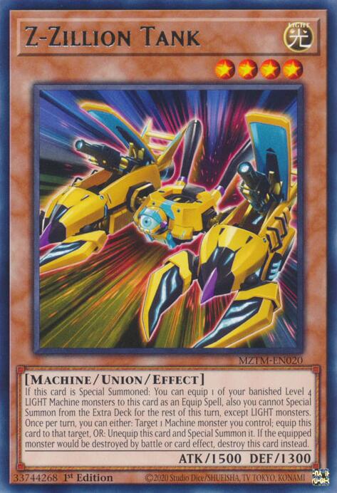 Z-Zillion Tank [MZTM-EN020] Rare | Gaming Infinity