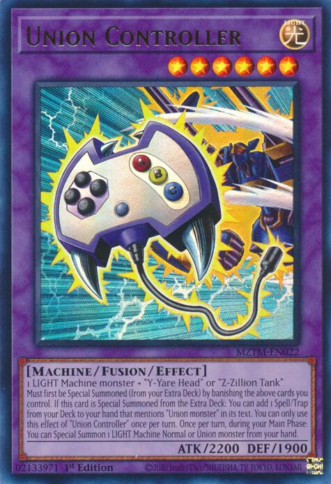 Union Controller [MZTM-EN022] Ultra Rare | Gaming Infinity