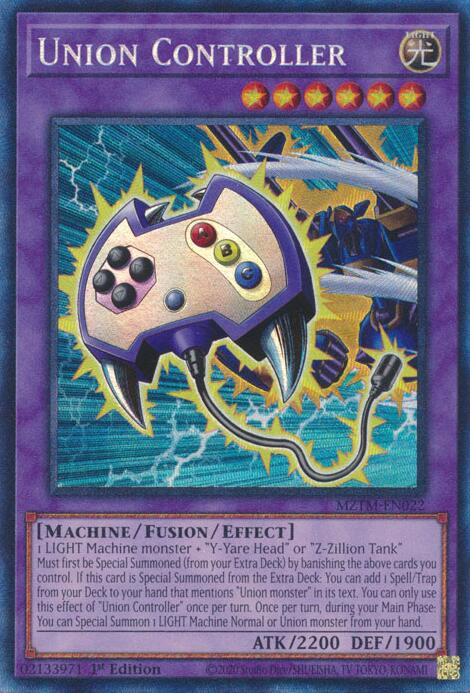 Union Controller (Collector's Rare) [MZTM-EN022] Collector's Rare | Gaming Infinity