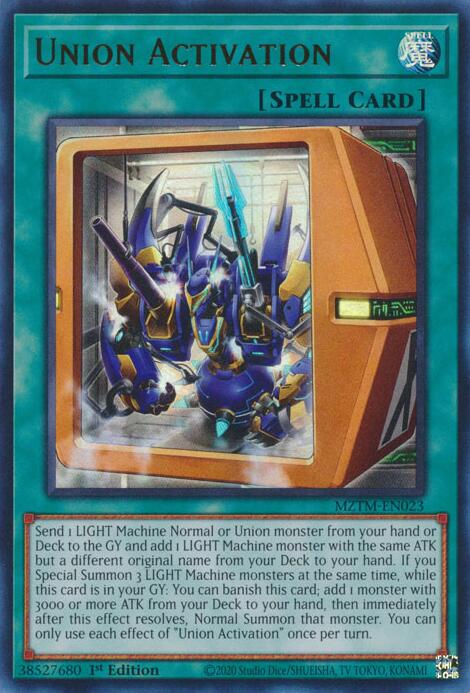 Union Activation [MZTM-EN023] Ultra Rare | Gaming Infinity