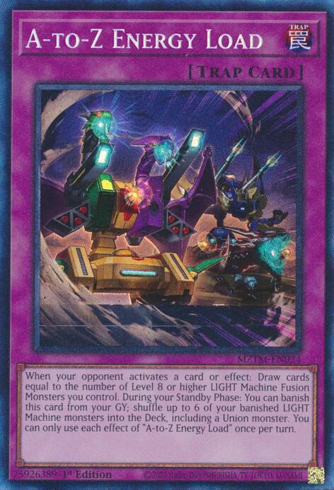 A-to-Z Energy Load (Collector's Rare) [MZTM-EN024] Collector's Rare | Gaming Infinity