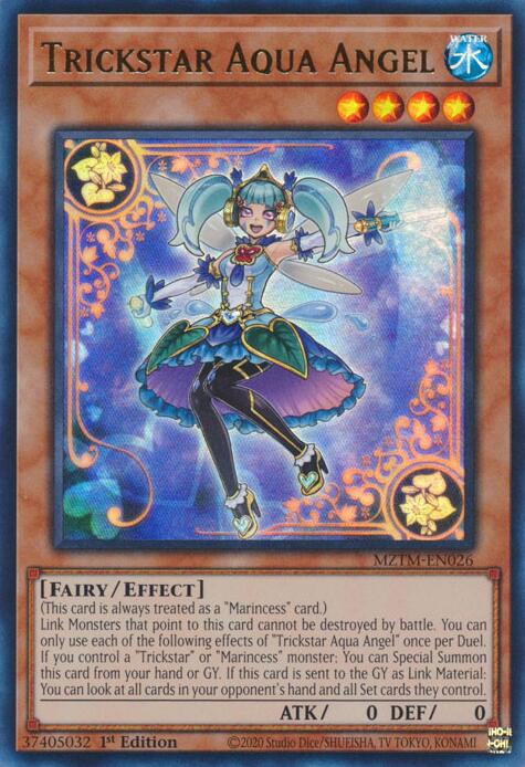 Trickstar Aqua Angel [MZTM-EN026] Ultra Rare | Gaming Infinity
