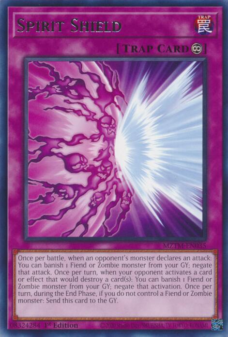 Spirit Shield [MZTM-EN035] Rare | Gaming Infinity