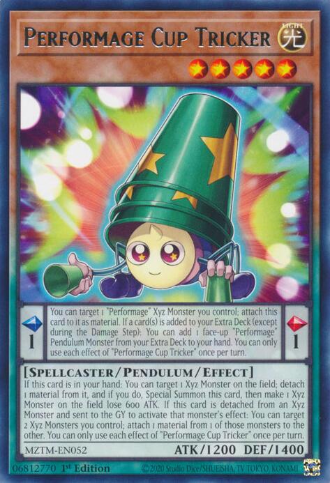 Performage Cup Tricker [MZTM-EN052] Rare | Gaming Infinity