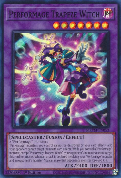 Performage Trapeze Witch [MZTM-EN053] Super Rare | Gaming Infinity