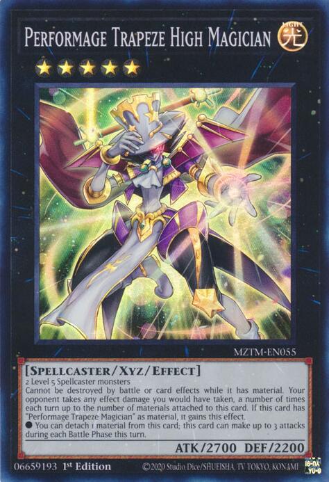 Performage Trapeze High Magician [MZTM-EN055] Super Rare | Gaming Infinity