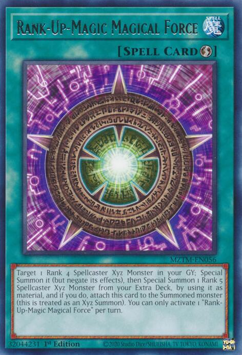 Rank-Up-Magic Magical Force [MZTM-EN056] Rare | Gaming Infinity