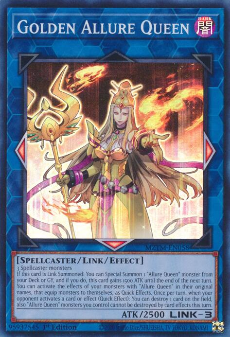 Golden Allure Queen [MZTM-EN058] Super Rare | Gaming Infinity