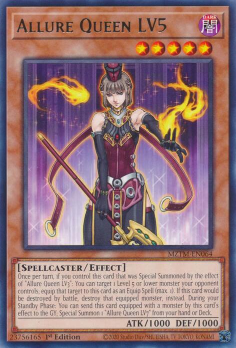 Allure Queen LV5 [MZTM-EN064] Rare | Gaming Infinity
