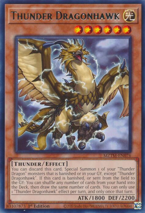 Thunder Dragonhawk [MZTM-EN076] Rare | Gaming Infinity