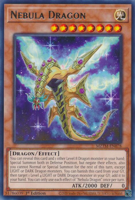 Nebula Dragon [MZTM-EN078] Rare | Gaming Infinity