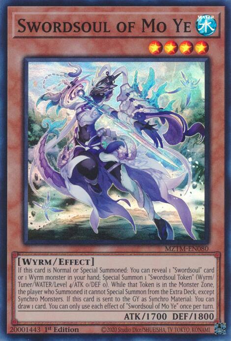 Swordsoul of Mo Ye [MZTM-EN080] Super Rare | Gaming Infinity