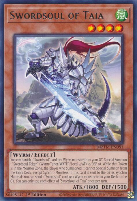 Swordsoul of Taia [MZTM-EN081] Rare | Gaming Infinity